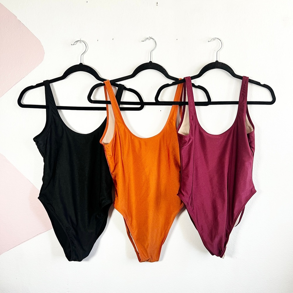 One Piece Swimsuit Bundle Womens Medium Summer Beach Wear